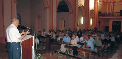 Conferencia de Adolfo Yus en Blesa