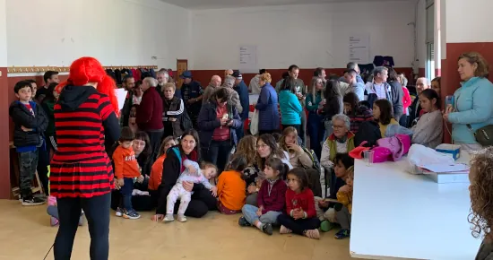 La Asociación Cultural El Hocino de Blesa (Teruel, Aragón) Día de la carrasca del Carrascal de Blesa, 2023.
