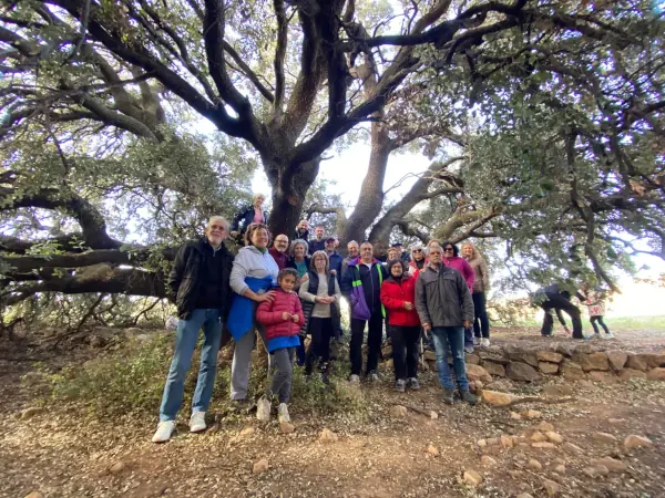 La Asociación Cultural El Hocino de Blesa (Teruel, Aragón) Día de la carrasca del Carrascal de Blesa, 2023.