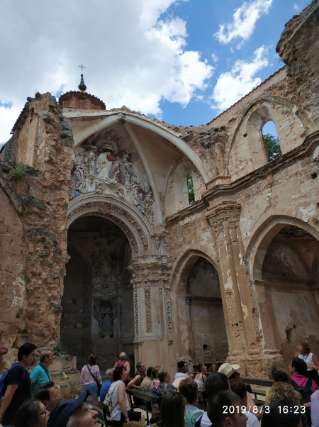 Blesa (Teruel). Viaje turístico guiado al monasterio de Piedra (Zaragoza). Actividad A.C. El Hocino
