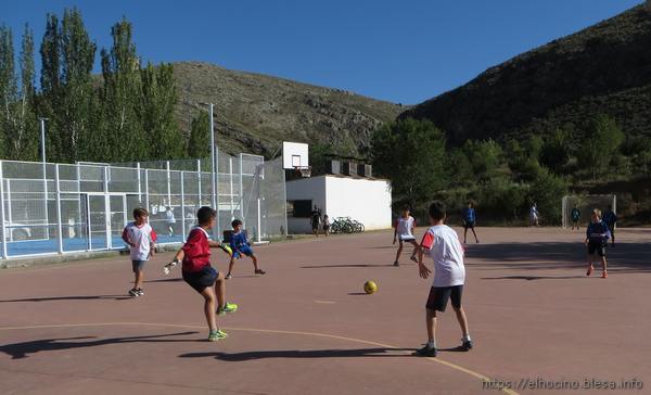 Fútbol juvenil Blesa-Huesa (Teruel).