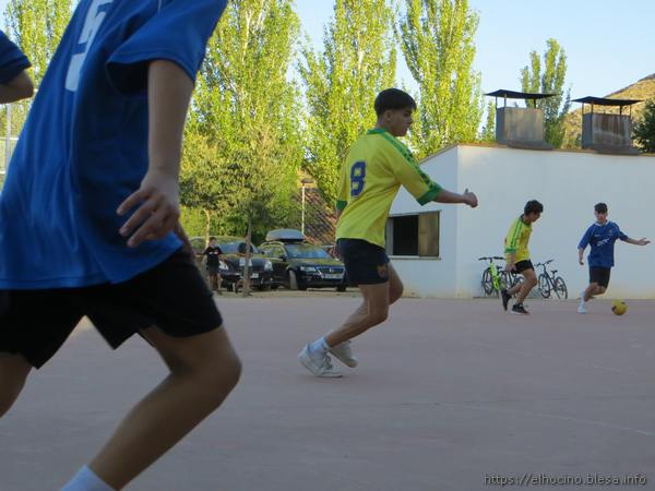 Fútbol juvenil Blesa-Huesa (Teruel).