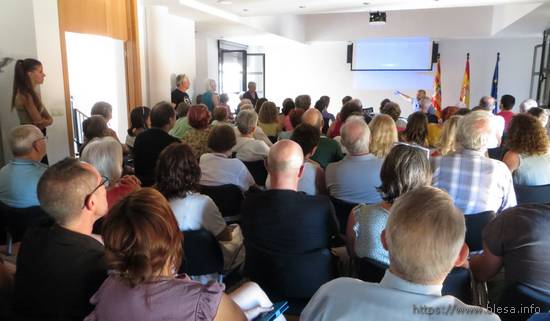 Presentación del libro 'La Colectividad de Blesa. Revolución o República.' Blesa (Teruel) 21 de julio de 2024