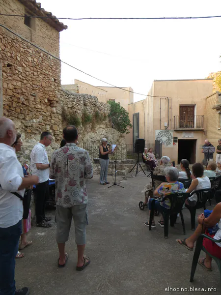Acordes y versos al atardecer (Blesa, Aragón). 31 de julio de 2026