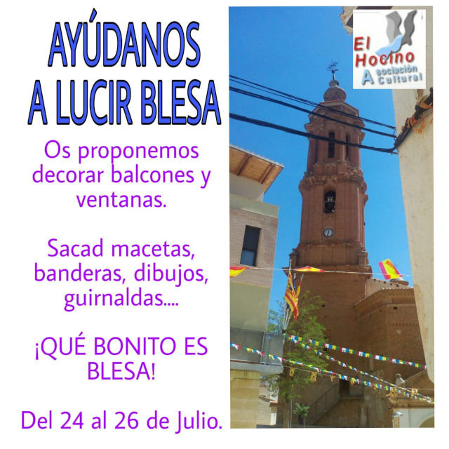 Engalana Blesa (Teruel)